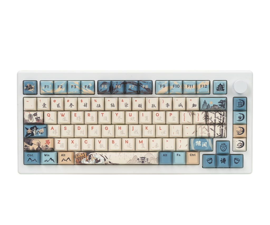 GEARVN - Bàn phím cơ AKKO MOD 007B HE PC Joy of Life