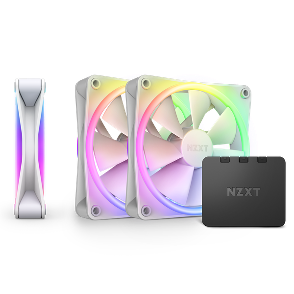Fan NZXT F120 RGB DUO Triple Pack White