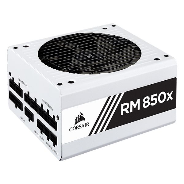  Nguồn máy tính Corsair RM850x White - 80 Plus Gold - Full Modular (850W) (CP-9020188-NA) 