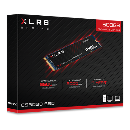  Ổ cứng SSD PNY CS3030 1TB NVMe PCIe 