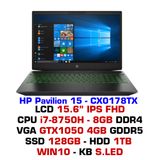  Laptop Gaming HP Pavilion 15 - CX0178TX (5EF41PA) 