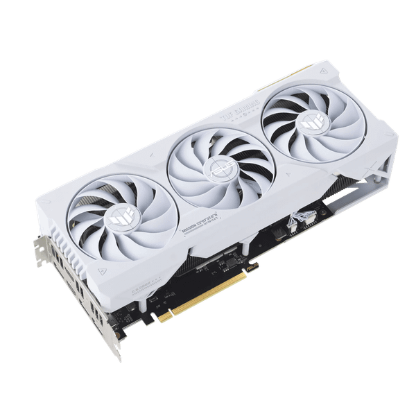  Card màn hình ASUS TUF Gaming GeForce RTX 4070 Ti White OC Edition 12GB (TUF-RTX4070TI-O12G-WHITE-GAMING) 