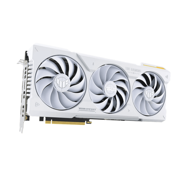  Card màn hình ASUS TUF Gaming GeForce RTX 4070 Ti White OC Edition 12GB (TUF-RTX4070TI-O12G-WHITE-GAMING) 