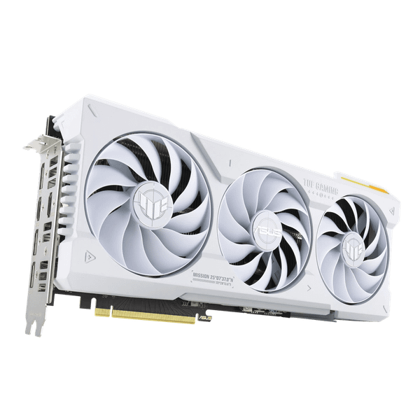  Card màn hình ASUS TUF Gaming GeForce RTX 4070 Ti White OC Edition 12GB (TUF-RTX4070TI-O12G-WHITE-GAMING) 