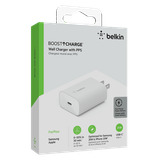  Bộ sạc nhanh Belkin 25W USB-C PD Wall Charger Belkin - màu trắng 