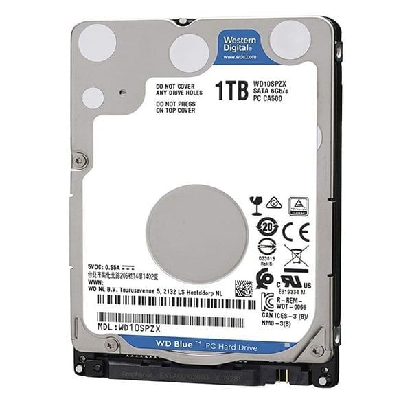  Ổ Cứng HDD WD 1TB Blue 2.5" for Laptop 