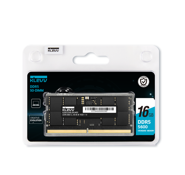  Ram Laptop Klevv 16GB DDR5 5600Mhz CL46- KD5AGSA80-56G460A Sodimm 