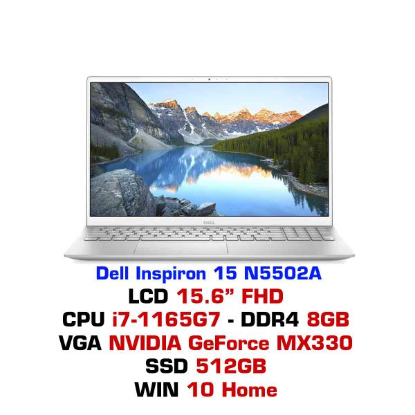  Laptop Dell Inspiron 15 N5502A 
