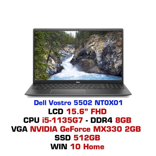  Laptop Dell Vostro 15 5502 NT0X01 