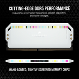  RAM Corsair Dominator Platinum White 64GB (2x32GB) RGB 5600 DDR5 (CMT64GX5M2B5600C40W) 