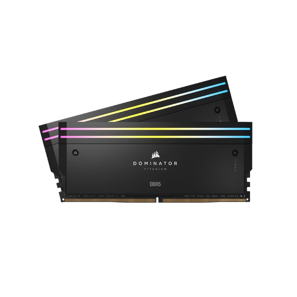 RAM Corsair Dominator Titanium Black 64GB (2x32GB) RGB 6600 DDR5 (CMP64GX5M2X6600C32)