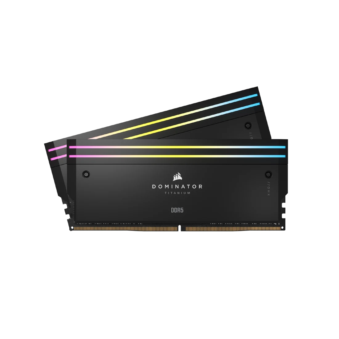 Ram Corsair Dominator Titanium Black 96Gb (2X48Gb) Rgb 6600 Ddr5 (Cmp96Gx5M2B6600C32)