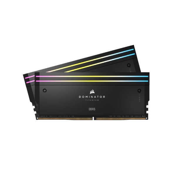 RAM Corsair Dominator Titanium Black 64GB (2x32GB) RGB 6000 DDR5 (CMP64GX5M2B6000C30)