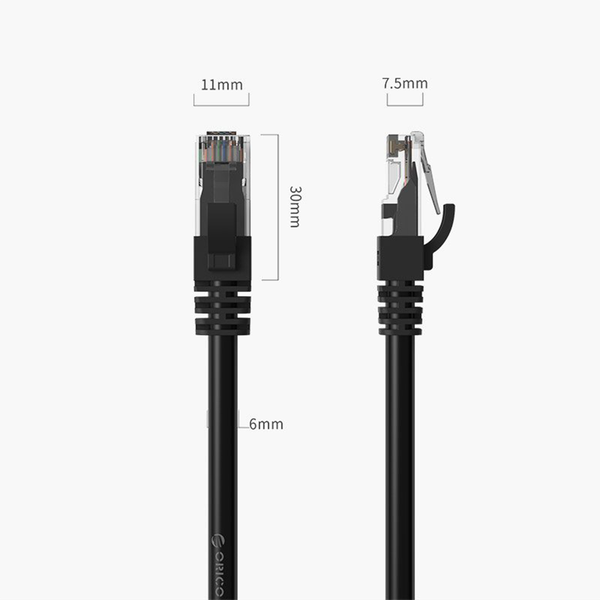  Cáp mạng ORICO 10 mét CAT6 (dây tròn) 