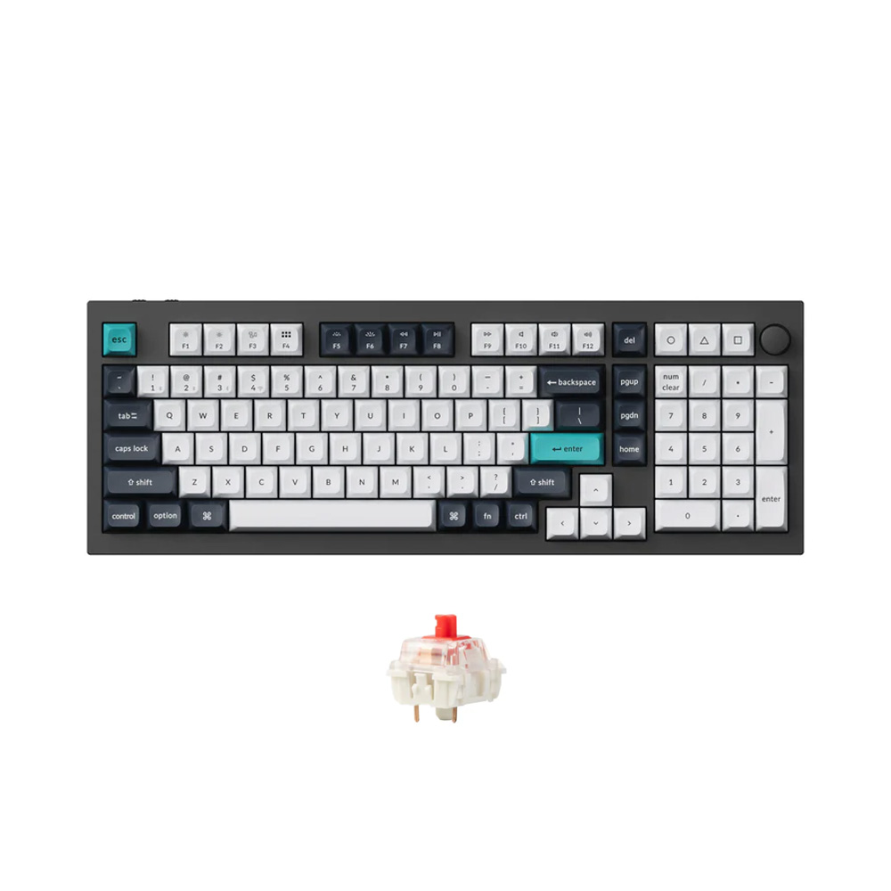 Bàn phím Keychron Q5M-M4 Carbon Black Banana Switch