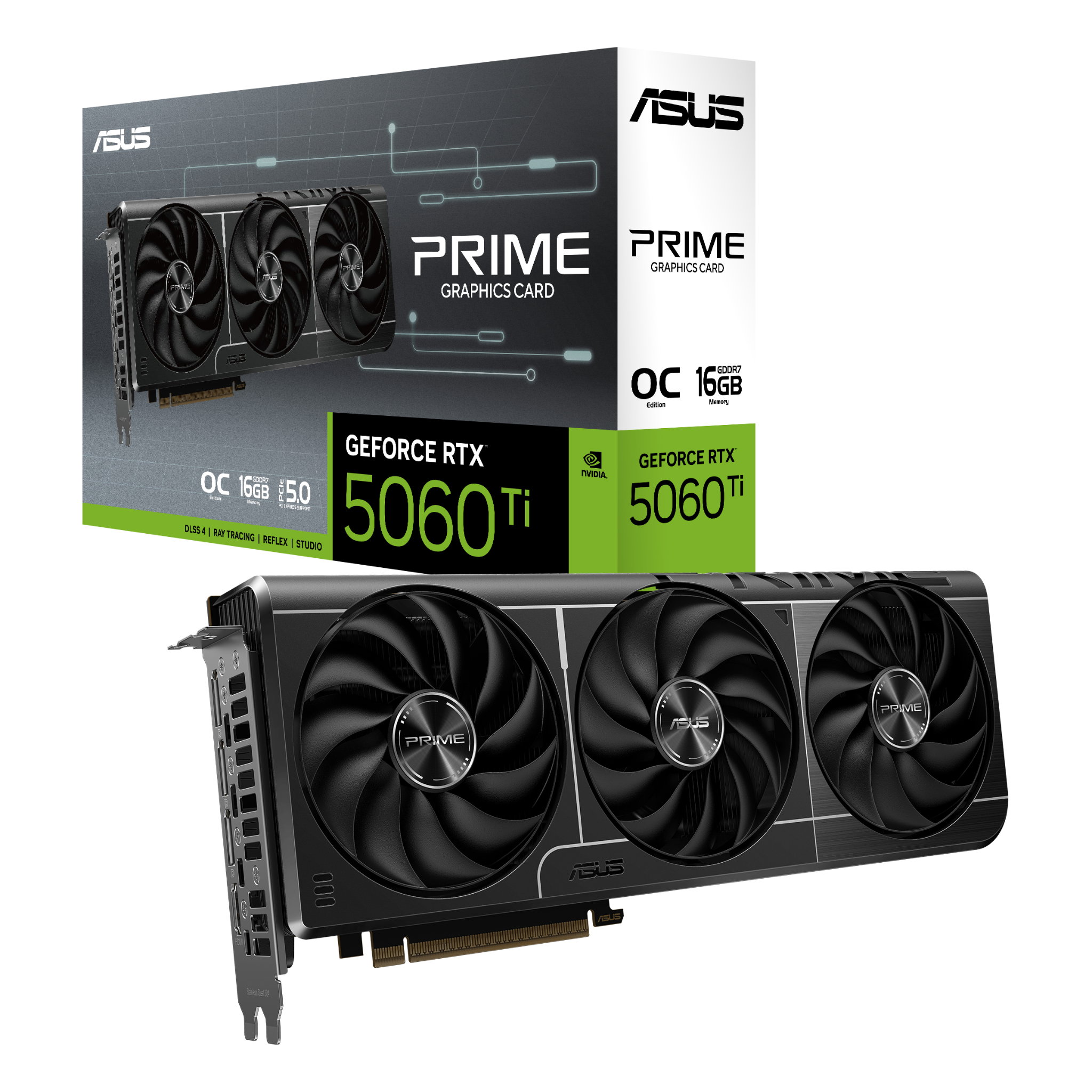 Card màn hình Asus GeForce RTX 5060 Ti Prime OC 16GB