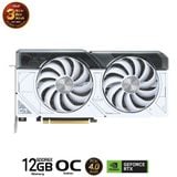  Card màn hình ASUS Dual GeForce RTX 4070 White OC Edition 12GB (DUAL-RTX4070-O12G-WHITE) 