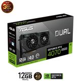  Card màn hình ASUS Dual GeForce RTX 4070 SUPER 12GB GDDR6X (DUAL-RTX4070S-12G) 