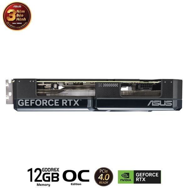  Card màn hình ASUS Dual GeForce RTX 4070 SUPER OC Edition 12GB GDDR6X (DUAL-RTX4070S-O12G) 