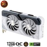 Card màn hình ASUS Dual GeForce RTX 4070 SUPER White OC Edition 12GB GDDR6X (DUAL-RTX4070S-O12G-WHITE) 