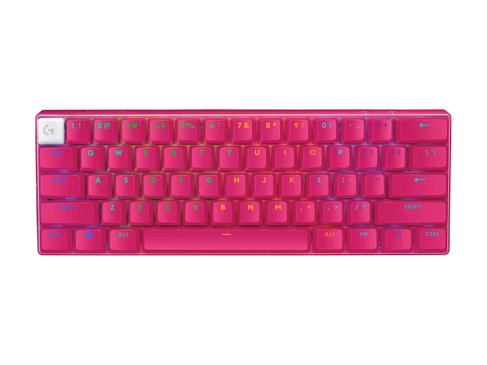 Bàn phím Logitech G Pro X 60 Light Speed Pink