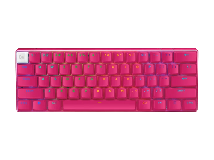 Bàn Phím Logitech G Pro X 60 Light Speed Pink