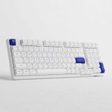  Bàn phím cơ AKKO 3098B Multi-modes Blue on White Akko cs Jelly Purple 