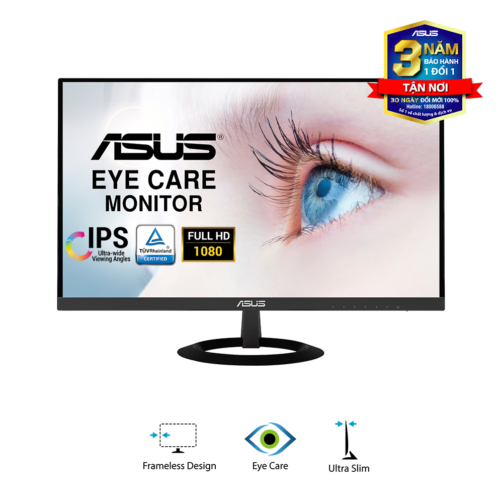 Monitor Asus Ips 24 Full Hd 75hz 5ms Borde Delgado Vz249he