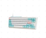  Bàn phím cơ FL-Esports CMK68SAM 3 Mode Wireless Marshmallow Kailh MX Cool Mint switch 