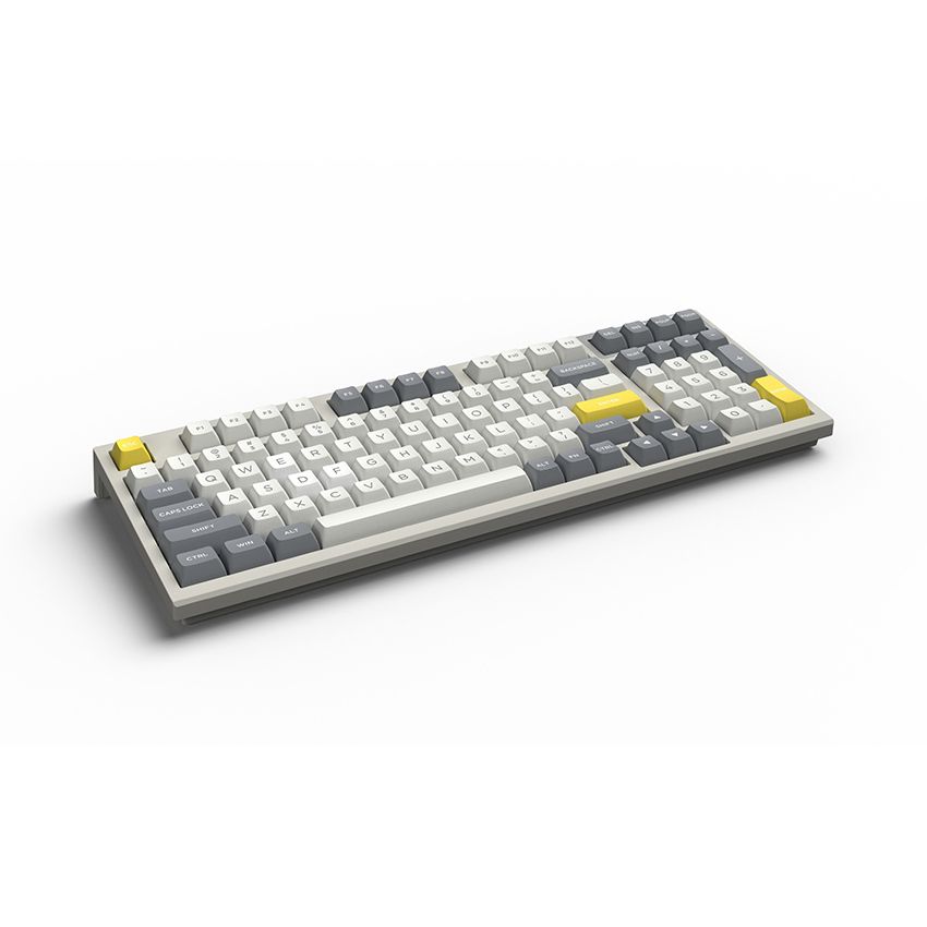  Bàn phím FL-Esports Không dây FL980 SAM White & Grey Red Switch 