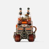  Figure Dwarf Factory MC. Long Beige 