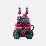  Figure Dwarf Factory MC. Long Aqua Kunzite 