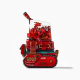  Figure Dwarf Factory MC. Long Red Lunar 