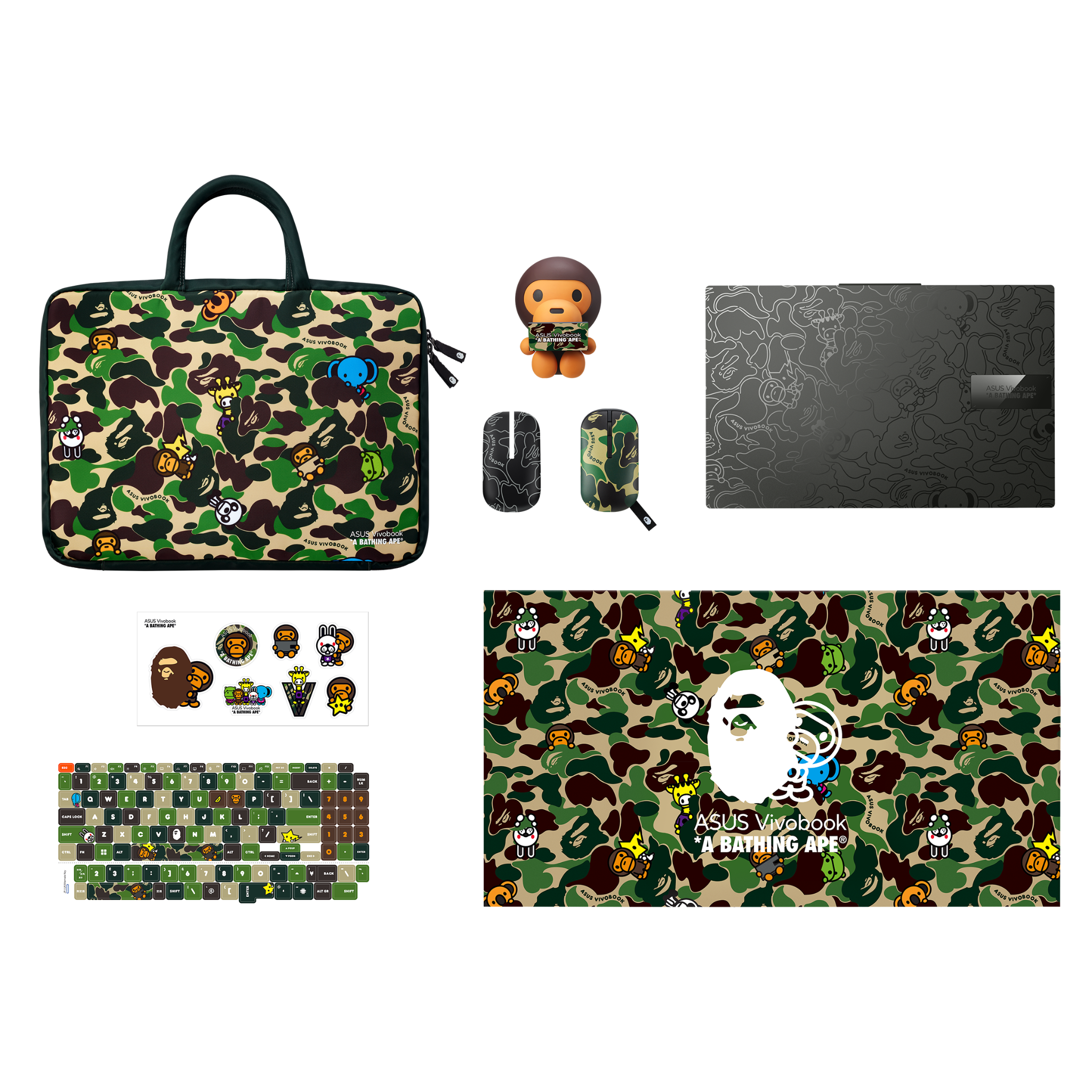  Laptop ASUS Vivobook S 15 BAPE Edition OLED S5504VA MA291W 