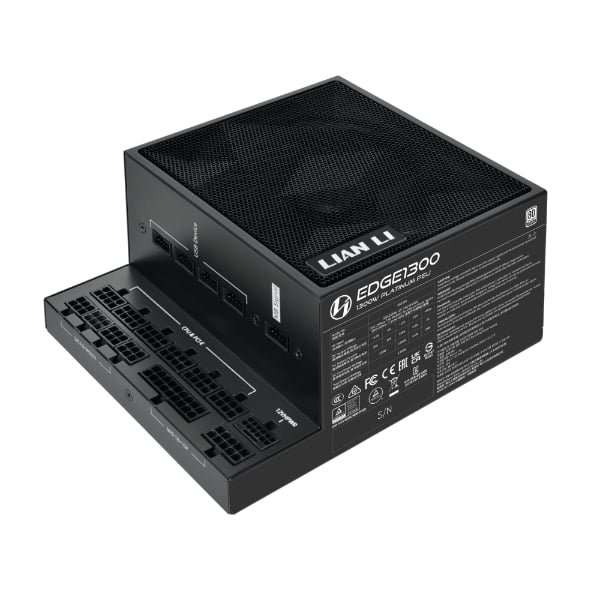 Nguồn máy tính Lian Li EDGE 1300W Black L-Shape - 80 Plus Platinum - Full Modular