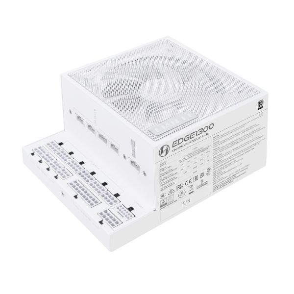 Nguồn Máy Tính Lian Li Edge 1300W White L - Shape - 80 Plus Platinum - Full Modular