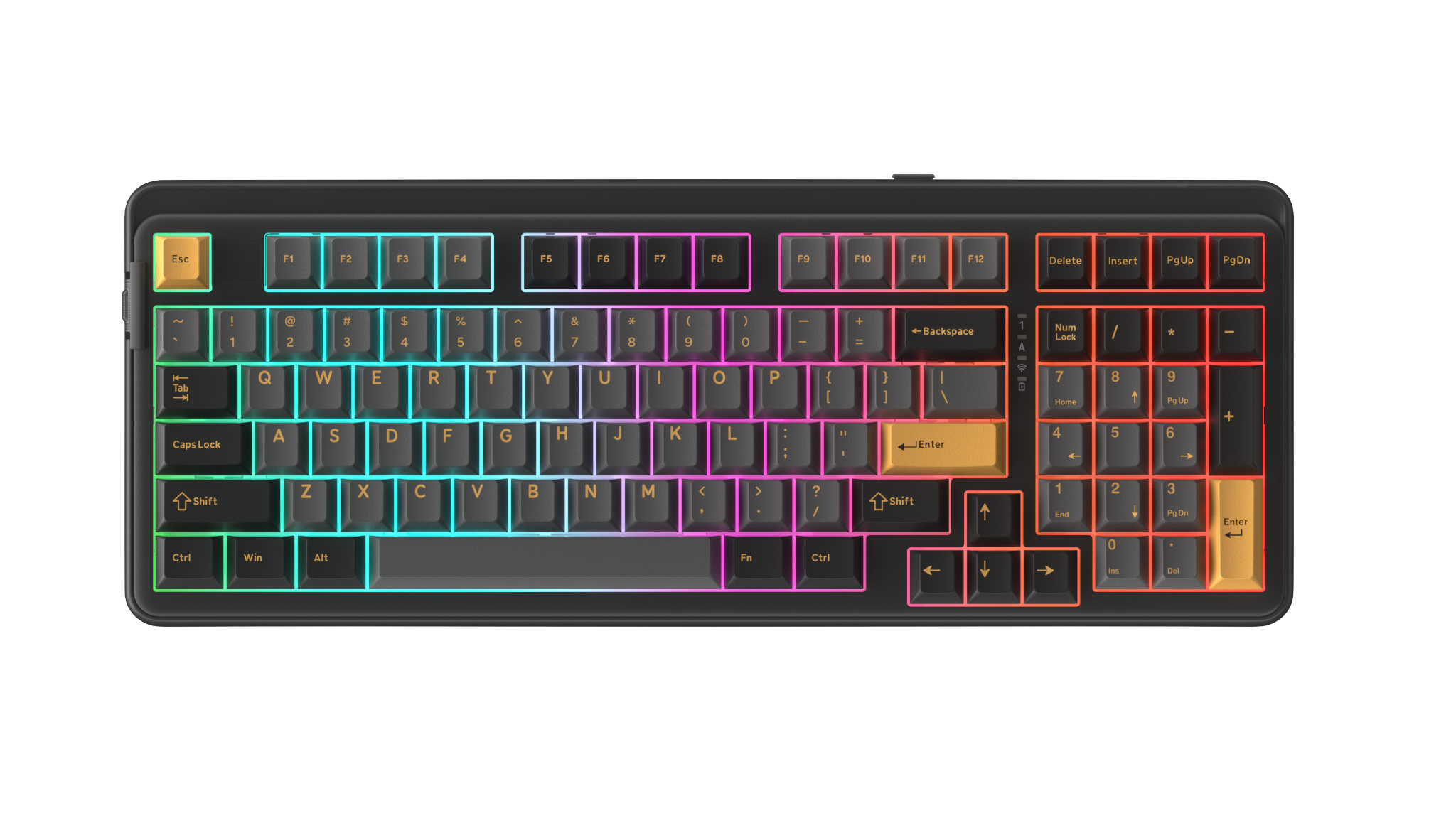 Bàn Phím Dareu Không Dây Ek98 Pro Rgb Đen Dream Switch