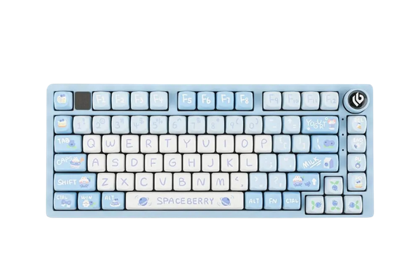 Bàn phím Leobog Hi75 có dây (Xanh dương + trắng/ Space berry/ Nimbus V3 switch) HI7502