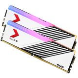  Ram PNY XLR8 MAKO 2x16GB 6000 RGB White D5 