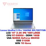  Laptop Lenovo IdeaPad 5 Pro 14ACN6 82L7007YVN 