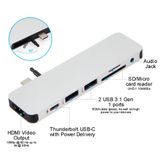  Cổng chuyển HyperDrive SOLO 7-in-1 USB-C Hub for MacBook, PC & Devices - GN21D GREY 