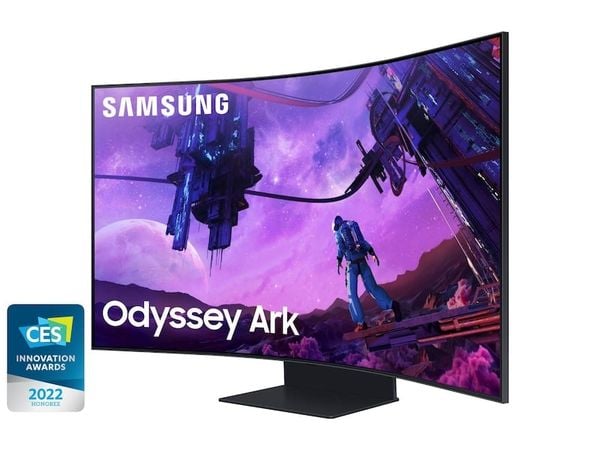  Màn hình cong Samsung Odyssey Ark LS55BG970 55" VA 4K 165Hz Quantum Mini-LED 