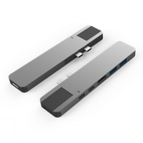  Cổng chuyển HyperDrive NET 6-in-2 Hub for USB-C MacBook Pro 2016/2017/2018 Grey 