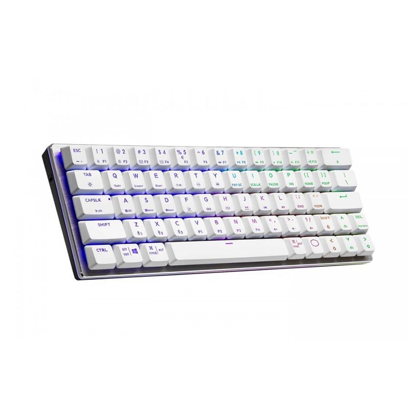  Bàn phím Cooler Master SK620 White 