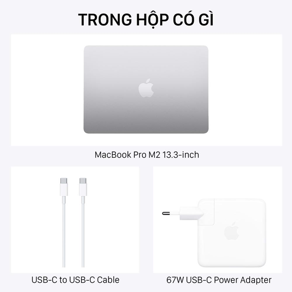  MacBook Pro 13 M2 10GPU 8GB 256GB Silver 