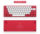  Bàn phím cơ IQUNIX F60 Strawberry RGB Cherry Red 
