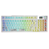  Bàn phím AULA F98 PRO TM (Trắng/ Ice Crystal Switch) F98PB 