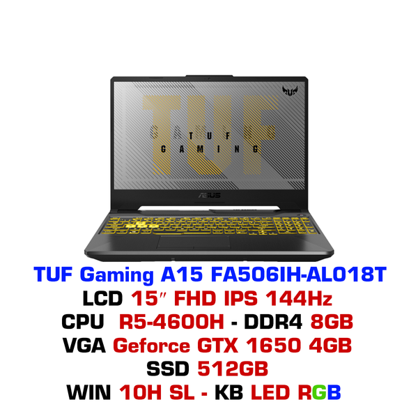  Laptop ASUS TUF GAMING A15 FA506IH - AL018T 