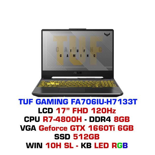  Laptop ASUS TUF Gaming FA706IU H7133T 