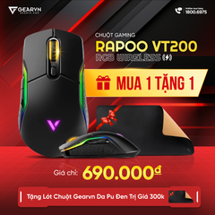  Chuột gaming Rapoo VT200 RGB Wireless 